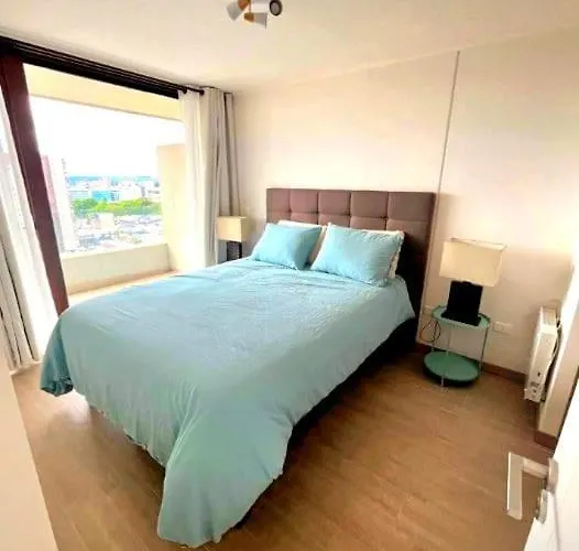 Apartamento Mall Parque Arauco I Lavadora I Wifi I Tv I Aire Acondicionado